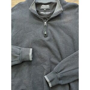 Mizuno Performance Wear WindLite 1/4 Zip Mock Neck Windproof Pullover Sz XL Golf
